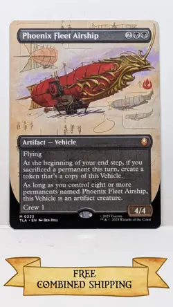 Phoenix Fleet Airship (Borderless) Avatar: The Last Airbender Regular - Image 1
