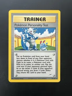 Pokemon Personality Test 102/105 Neo Destiny Regular - Image 1