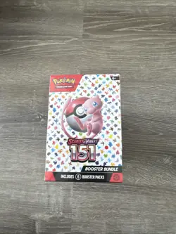 Pokemon Scarlet Violet 151 Booster Bundle 6-Pack, Factory-Sealed - Image 1