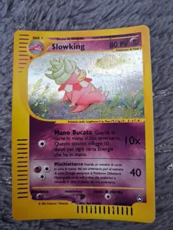 Slowking h22/h32 HOLO (ITA) - Pokemon Aquapolis - NOT GRADED - Image 1
