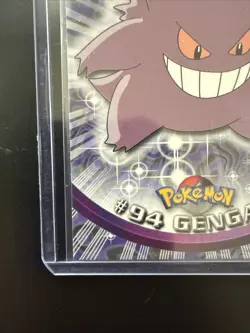 Pokemon Topps Gengar #94 Blue Label LP Lightly Played - Image 5