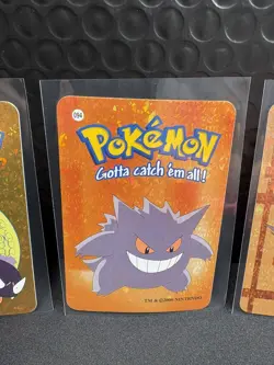 Pokemon Pocket Monsters Vending Holo Prism Sticker #94 Nintendo 2000 Gengar Rare - Image 2