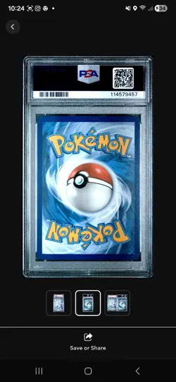 N's Reshiram - (Journey Together Stamped) 167/159 Box Topper PSA 10 Pokemon - Image 2