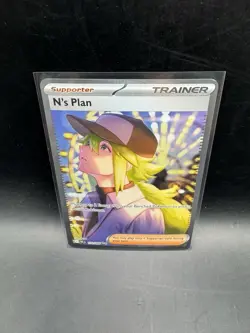 Pokemon TCG N's Plan 170/086 Sir Black Bolt Special Illustration Rare - Image 1