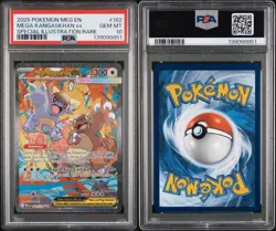 2025 POKEMON MEGA EVOLUTION SPECIAL ILLUSTRATION RARE MEGA KANGASKHAN EX PSA 10 - Image 2
