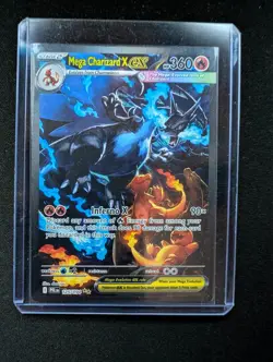 Mega Charizard X EX SIR 125/094 (English) Phantasmal Flames Pokemon TCG - Image 1