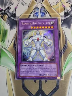 Yu-Gi-Oh Elemental Hero Terra Firma PP02-EN009 Premium Pack 2 Unlimited - Image 1