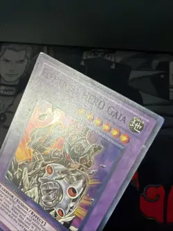 Elemental HERO Gaia CT08-EN011 Limited Edition Super Rare LP - Image 3