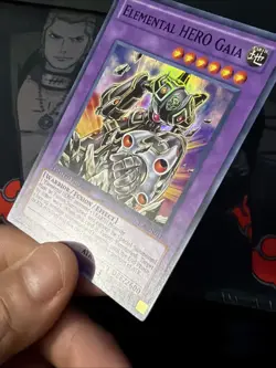 Elemental HERO Gaia CT08-EN011 Limited Edition Super Rare LP - Image 5