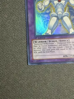Elemental Hero Terra Firma LCGX-EN075 | Super Rare 1st Ed | LP - Image 5