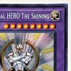 Yugioh Elemental Hero the Shining YG06-EN001 Ultra Rare Limited Edition NM - Image 3