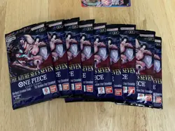 One Piece TCG OP14-EB04 The Azure Sea’s Seven Booster Pack Of 9 Sealed - Image 1