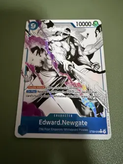 Edward.Newgate (Parallel) ST22-003 Starter Deck 22: Ace & Newgate Foil - Image 1