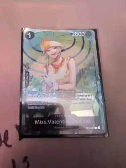 Miss.Valentine Mikita Dash Pack Promo OP14-087 One Piece TCG English IN-HAND - Image 1