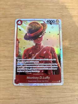 Monkey D. Luffy OP12-015 SR Legacy of the Master - ONE PIECE - ENGLISH - Image 1