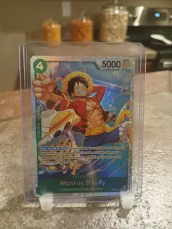 One Piece TCG Monkey.D.Luffy PRB02-005 SR English The Best Vol.2 - Image 1