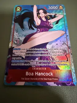 One Piece Legacy of the Master Boa Hancock OP12-014 SR Alt Art English - Image 1