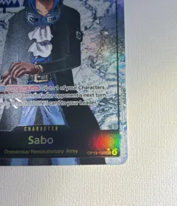 One Piece TCG Sabo SEC Alternate Alt Art (Parallel) OP13-120 - NM - English - Image 5