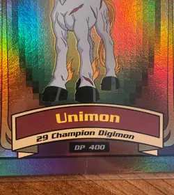 Unimon Digimon #29 - Upper Deck Holo Card (2000) - Image 5