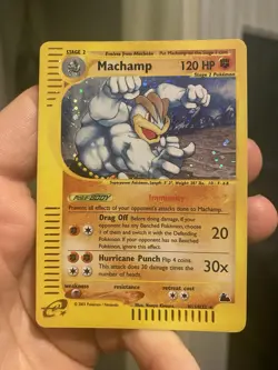 Machamp H15/H32 - Pokemon TCG Skyridge Holo Rare Card LP - Image 1