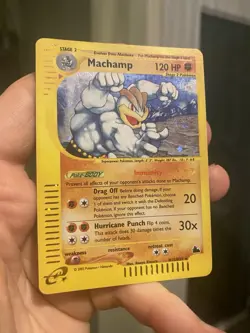Machamp H15/H32 - Pokemon TCG Skyridge Holo Rare Card LP - Image 3