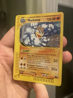 Machamp H15/H32 - Pokemon TCG Skyridge Holo Rare Card LP - Image 4