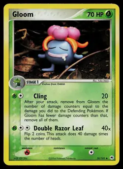 Pokemon Card - Gloom Hidden Legends 35/101 Uncommon Reverse Holo - Image 1