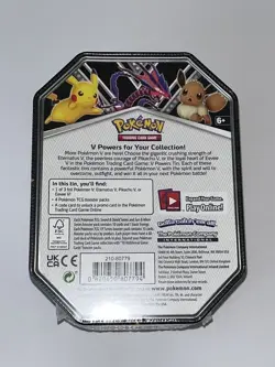 POKEMON V POWER TIN ETERNATUS TRADING CARD GAME BRAND NEW FACTORY SEALED 820650807794 - Image 2