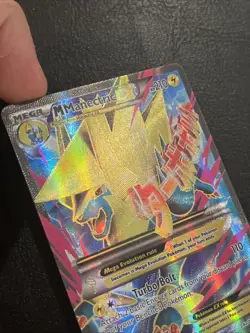 Pokemon Mega M Manectric EX TCG Card 24a/119 Manectric Alternate Art Promo LP - Image 3