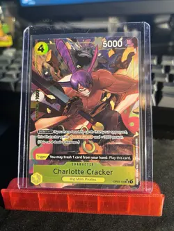 Charlotte Cracker (Alt Art) OP03-108 SR ONE PIECE Card The Best PRB-01 English - Image 1