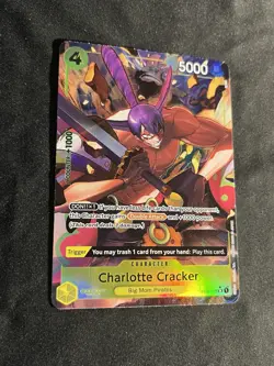 Charlotte Cracker (Alt Art) OP03-108 SR ONE PIECE Card The Best PRB-01 English - Image 2