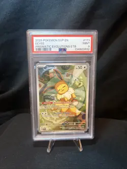 Eevee 173 Sv: Scarlet & Violet Promo Cards Holo PSA 9 - Image 1