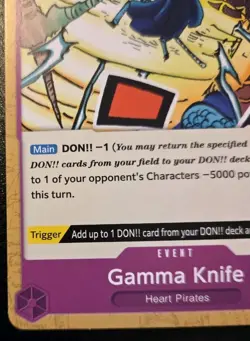 Gamma Knife OP05-077 Common Awakening Of The New Era One Piece Card Game - Image 4