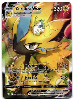 Zeraora VMAX GG42/GG70 - Crown Zenith Galarian Gallery Pokemon TCG - NM Card - Image 1