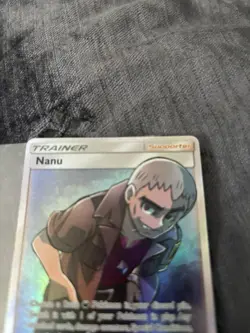 Nanu 179/181 Pokemon TCG Card Team Up - Full Art Ultra Rare - Near Mint - Image 2