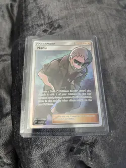 Nanu 179/181 Pokemon TCG Card Team Up - Full Art Ultra Rare - Near Mint - Image 4