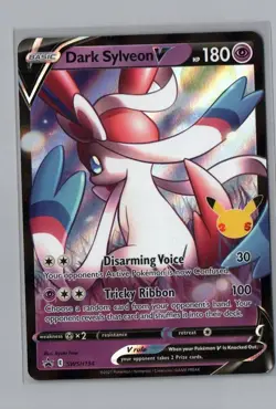 Dark Sylveon V - Promo SWSH: Sword & Shield Promo Cards SWSH134 NM - Image 1