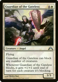 X 1 Guardian of the Gateless NM-M 014 MTG Magic The Gathering - Image 1