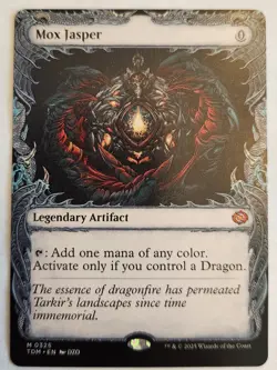 Mox Jasper (Showcase) Tarkir: Dragonstorm Mythic Regular NM+ - Image 1