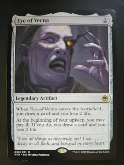 Eye of Vecna NM Adventures in the Forgotten Realms MTG FREE SHIPPING - Image 1