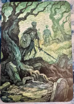 Sorcery: Contested Realm - Gothic- Promo Skelton Foil - Team Covenant - Image 2