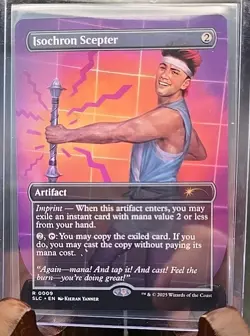 Isochron Scepter Secret Lair: An Encyclopedia of Magic MTG Regular Near Mint - Image 3