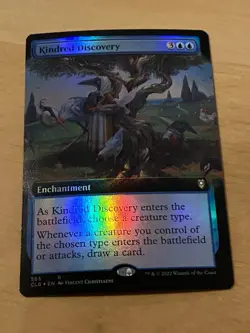 Kindred Discovery Borderless Foil NM, English MTG - Image 1