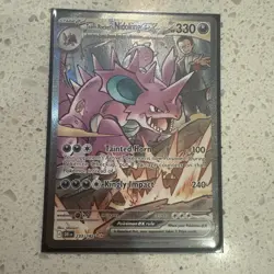 Pokemon TCG Team Rockets Nidoking EX 233/182 Destined Rivals - Image 2