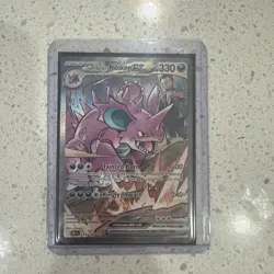 Pokemon TCG Team Rockets Nidoking EX 233/182 Destined Rivals - Image 5