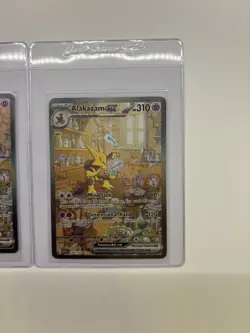 Pokemon Alakazam EX 201/165 Holo Lot of 3 Cards English Psychic TCG - Image 4