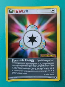 2006 Pokemon EX Dragon Frontiers Scramble Energy #89/101 Holo Stamped HP/DMG - Image 1