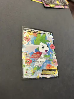 FULL ART Shaymin EX ULTRA RARE RC21/RC25 Radiant Collection Pokemon - LP - Image 3