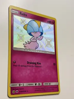 Ralts Hidden Fates: Shiny Vault #SV34 (2017) Holo NM Pokemon - Image 2