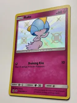 Ralts Hidden Fates: Shiny Vault #SV34 (2017) Holo NM Pokemon - Image 3